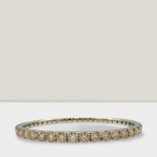 Light Champgane Moissanite Bangle
